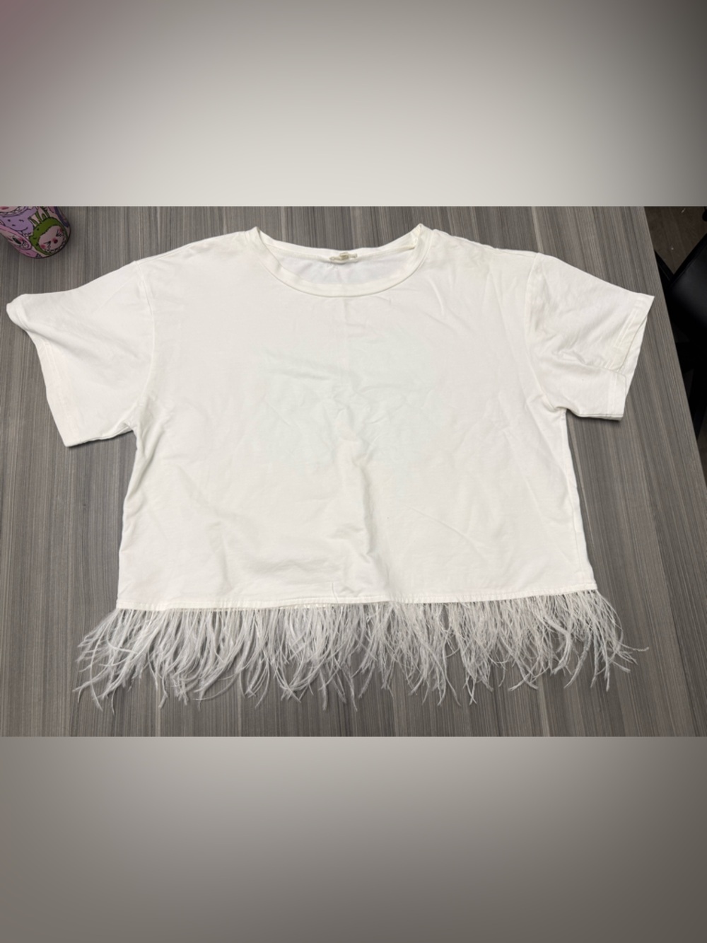 JODIFL White Short Sleeve Crew Tee